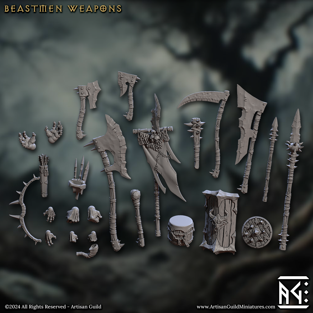 Standalone Weapons (Rise of the Beastmen)